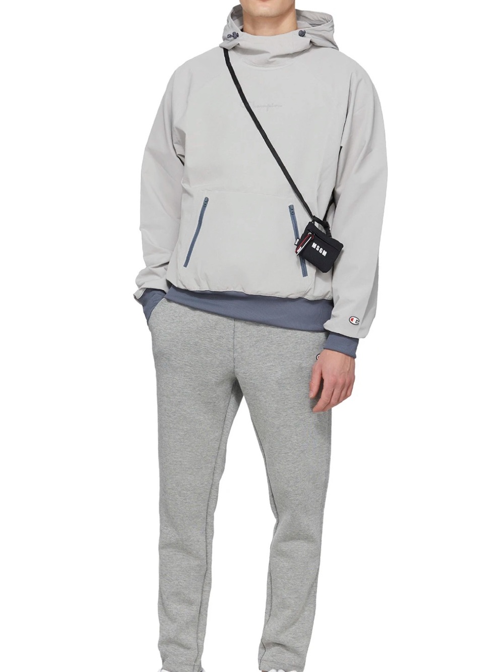 Champion Grey Defender Series Hoodie
